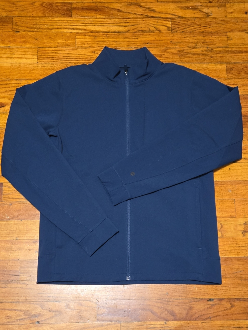 NWT- Jack Archer Legacy Jacket Men's Blue Full Zip Technical Mock Neck Large